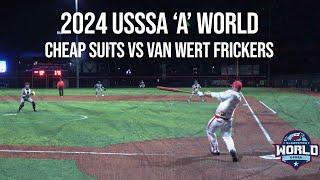 Cheap Suits vs Van Wert Frickers - 2024 'A' World Quarterfinal Condensed Game