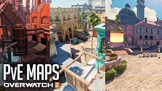 PvE MAP SECTIONS / OVERWATCH 2