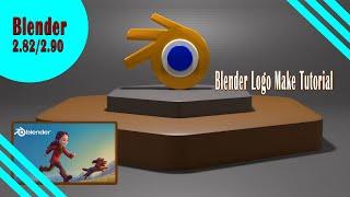 How To Make  Blender logo/ make blender logo / blender tutorial