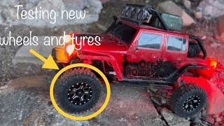 FTX OUTBACK MINI FURY X (testing new wheels and tyres)