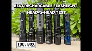 Who has the Best Rechargable LED Flashlight | Comparison Test