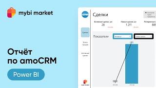 Шаблонный отчет по сделкам amoCRM в Power BI - myBI Market