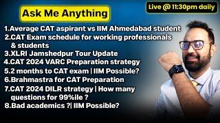 Ask Me Anything CAT 2024 | CAT 2025 Or MBA Exams !