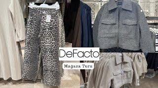 DEFACTO 2024 KIŞ SEZONU | MAĞAZA TURU | MONT, KABAN, KIŞLIK ÜRÜNLER | DEFACTO STORE TOUR