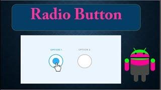 Radio button in android studio