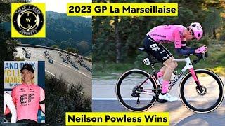 Neilson Powless Wins | 2023 GP La Marseillaise | Solo Attack