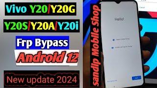 Vivo Y20G (V2037) Frp Bypass ! Vivo Y20G Frp Bypass new trick 2024  Latest Android updated 2024