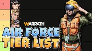 Warpath - Air Force Officer Tier List | (April 2024)