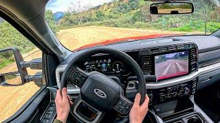 2023 Ford F-250 Super Duty - POV Test Drive (Binaural Audio)