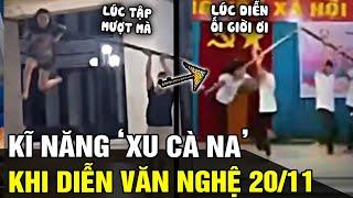 Đây không phải lỗi, đây là kĩ năng 'XU CÀ NA' của hội học sinh khi diễn văn nghệ 20/11 | TÁM TV