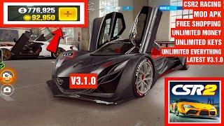 CSR RACING 2 MOD APK UNLOCK ALL CAR UNLIMITED MONEY FREE SHOPPING LATEST V3.1.0