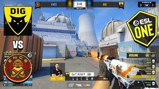 Dignitas vs ENCE - ESL One MAJOR: Road to Rio - BEST MOMENTS | CSGO