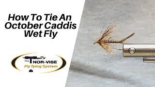 How To Tie an October Caddis Wet Fly | Nor-vise Fly Tying Instructional Video