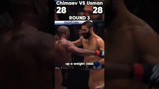 When Kamaru Usman STEPPED UP Aganist Khamzat Chimaev