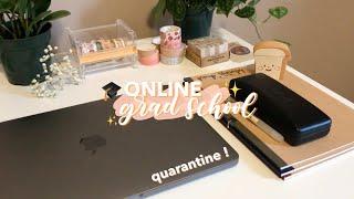 vlog/01  #stayhome online graduate school