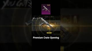 New Premium Crate Opening Pubg #shorts