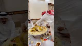 arabic food eating style #arabic #mandi #viral