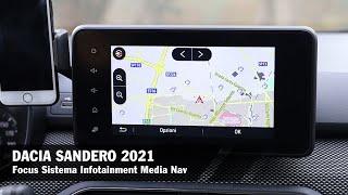 Dacia Sandero 2021 | Focus Media Nav Infotainment System (ENG SUBS)