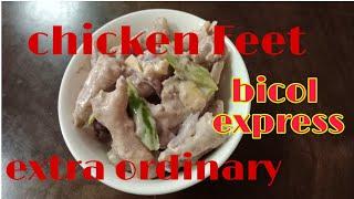 How to make Chicken Feet Bicol Express /Ate Kuh Tv