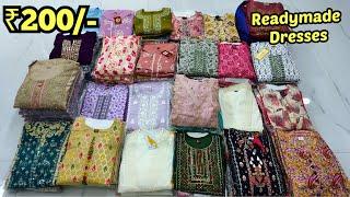 Cotton Readymade suits At only ₹200/- Charminar Shopping