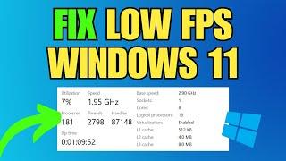 How To Fix Low FPS & Stuttering In Windows 11 When Gaming