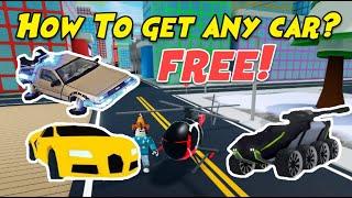 How to Get Every Car in Mad City for Free [Car Glitch]