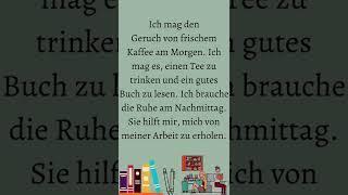 (Deutsch lernen mit Spaß /kurze Geschichte Shorts (14