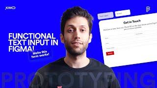Functional Text input in Figma - 2024