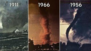TERRIFYING Vintage Tornado Photos (and Locations)