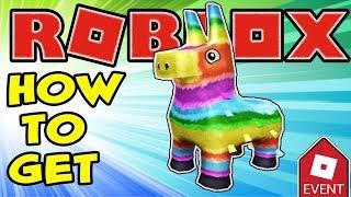 [EVENT] HOW TO GET THE PINATA HAT PIZZA PARTY EVENT IN ROBLOX