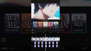 Anime Edit Capcut Tutorial #capcuttutorial #capcut