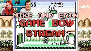 Erin and Mike have a very chatty Game Boy variety stream