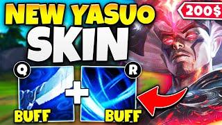 YASUO JUST GOT BIG BUFFS AND A $200 SKIN! (Genesis Nightbringer Yasuo Gameplay)