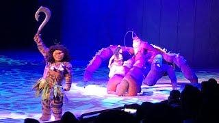 Moana, Maui & Crab Tamatoa: "Shiny" at Disney On Ice Presents Dare to Dream in Orlando