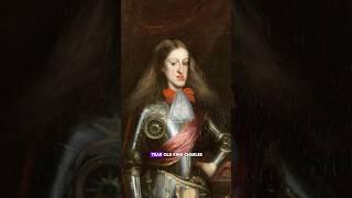 Xray of portrait of King Charles II of Spain