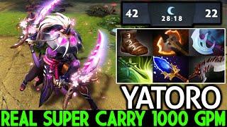 YATORO [Anti Mage] Real Super Carry 1000 GPM 30 Min Finish Farm Dota 2