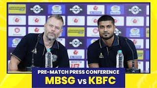 Pre-Match Press Conference | MBSG vs KBFC | ISL 11 | Kerala Blasters