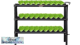 VEVOR Hydroponics Growing System 108 Sites 3-Layer Hydroponic Grow Kit PVC Pipes Review