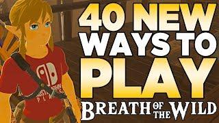 40 NEW Ways to Play The Legend of Zelda: Breath of the Wild | Austin John Plays