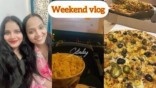 Weekend vlog #lucknow #nunmovie #weekendvibes #family #friendsforever #miniso #pallasio