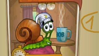 Улитка Боб #1. Знакомство с Бобом. Игра Bob Snail на канале Солоденький Улитка 