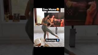 Stretching#Georgina Rodriguez rare dance with children #cr7family #luxuriouslifestyle