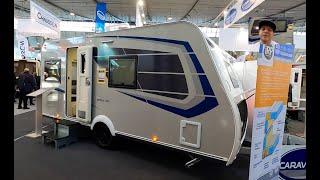 Caravelair Artica 465 Caravan RV Camper travel trailer new model walkaround and interior V0425