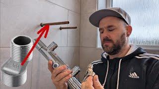 HOW TO fit a mixer shower