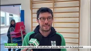 Inaugurata la nuova palestra di Mirabella: grande festa con la Scandone