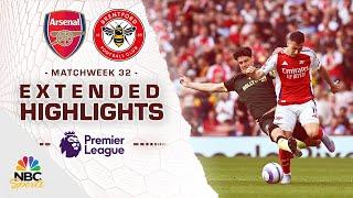 Arsenal v. Brentford | PREMIER LEAGUE HIGHLIGHTS | 4/12/2025 | NBC Sports