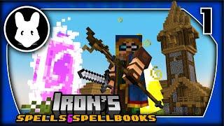 Everything Iron's Spells & Spellbooks: Part 1!! - Minecraft 1.20+ Bit-By-Bit