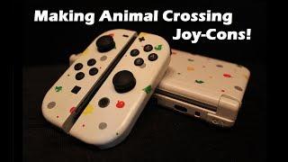 Animal Crossing: New Leaf Custom Joy-Cons! (Making My First Custom Controllers)