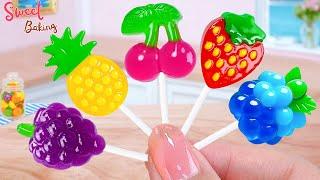 Mini Fruit Jelly Pops | Strawberry, Cherry & Pineapple Gelatin Recipe | Sweet Summer Treats