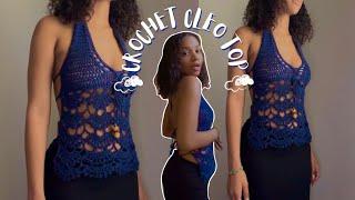 how to: crochet cleo top